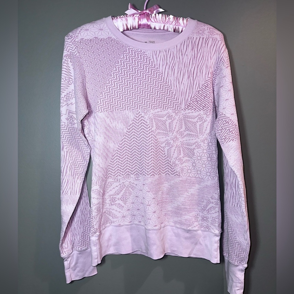 Nike ACG Pink Thermal Long Sleeve Crewneck Pullover Women’s M Outdoor Top